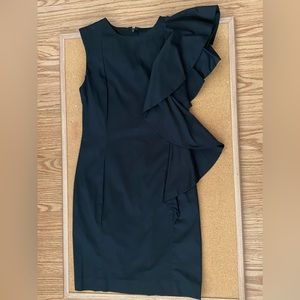 French Connection Ruffle Detail Dress